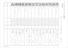 中２漢字　光村図書準拠